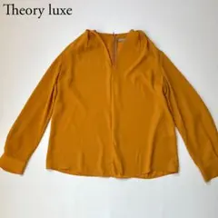 美品　Theory luxe セオリーリュクス　ブラウス　からし色　40