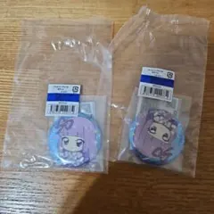 アイカツ！×プリパラ　あそーと 氷上スミレ　缶バッジ