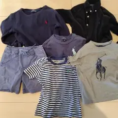 写真２枚目も参照！ Ralph Lauren 7点セット　 110㌢など