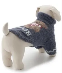 ジェラートピケ クマのデザイン犬服 小型犬用 S