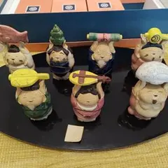 たち吉　七福神 置物 陶器製 7体セットのサムネイル