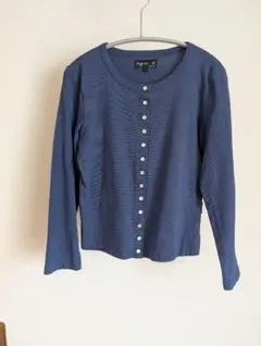 agnès b. ネイビー カーディガン サイズ1 薄手