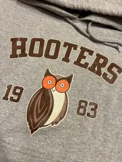 HOOTERS フーディ パーカー グレー