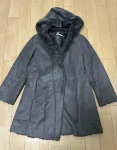 SLOBE IENAフェイクファーコート