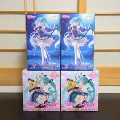初音ミク AMP＋ フィギュア4点セット