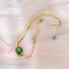 no.02／a'moureve ビーズネックレス