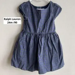 Ralph Lauren チェック柄ワンピース