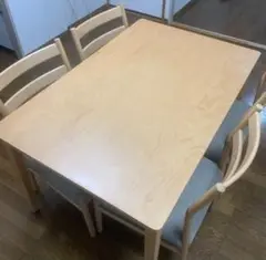 【直接取引限定】ニトリ 木製 ダイニングテーブルセット