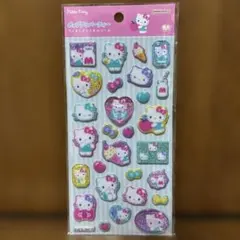 正規品　ポップデコパーティー　ラメきらクリスタルシール　キティ