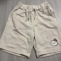 GU ちいかわ スウェットハーフパンツ クリーム色 サイズ130 ベージュ