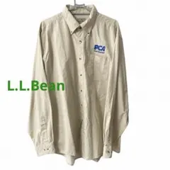 L.L.Bean エルエルビーン 企業刺繍BD長袖シャツ L