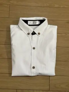 キッズ150cm 白シャツ　発表会・入学式などに