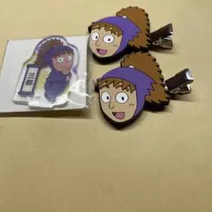 ミニアクリルスタンド　前髪クリップ　忍たま乱太郎　不破雷蔵　鉢屋三郎　お値下げ◎