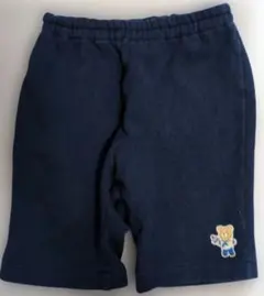 ミキハウス ホットビスケッツ 半パン 90cm ネイビー