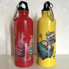 New Zealand 水筒 2本セット カラビナ付き - メルカリ