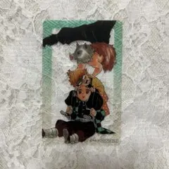 鬼滅の刃 ジャンプショップ フェア特典 非売品クリアカード 炭治郎 善逸 伊之助