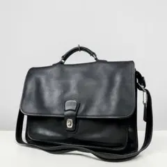 Old Coach Metropolitan Brief Bag Black