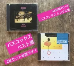 BUZZCOCKS シングル集 ベスト盤 2枚セット パンク