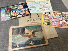 アウラニ・ディズニー・リゾート ポストカード等　未使用品4点セット