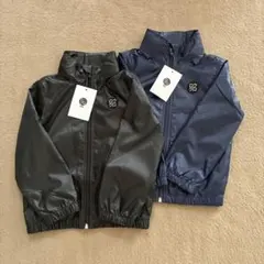 【新品タグ付き】ロクロク ウインドブレーカー 100 2着セット 秋冬 軽量