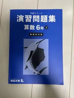 予習シリーズ　演習問題集　算数6年下　難関校対策