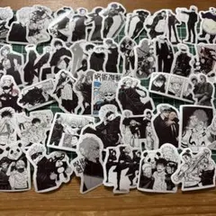 呪術廻戦 モノクロ ステッカーセット50枚