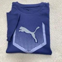 【美品】PUMA プーマ・キッズ・半袖Tシャツ・ブルー　150㎝