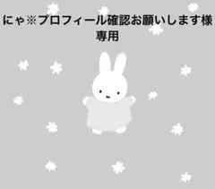 にゃ※プロフィール確認お願いします様　3点セット
