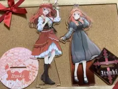 五等分の花嫁 中野五月 缶バッジくじ きゃらっとくじ アクスタ