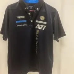 asics ネイビーポロシャツ M