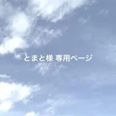 とまと様 専用ページ