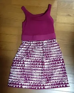 お値下げ　ユニクロ　パープル　キャミソールブラトップ