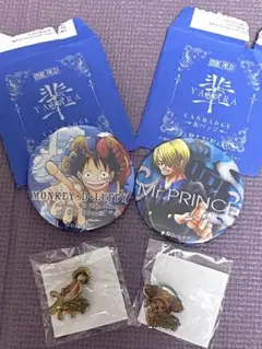 ワンピース 輩缶バッジ プレミアム - メルカリ