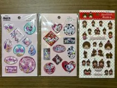 101匹わんちゃん　オイスター　ウォーターシール　モンチッチ　ぷくっとシール