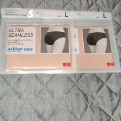 ユニクロエアリズムウルトラシームレスショーツ　ヒップハンガーLサイズ