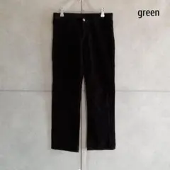 green コーデュロイパンツ　日本製　X1635のサムネイル