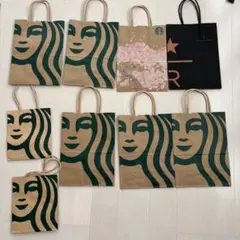 スターバックス　リザーブロースタリー東京　紙袋 ショップ袋　９枚(小２枚)