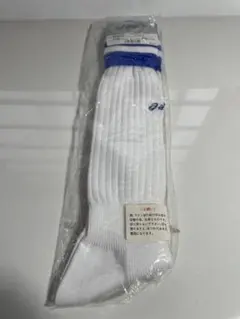 asics アシックス　ハイソックス 26cm ホワイト×ブルー
