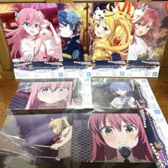 一番くじ「ぼっち・ざ・ろっく！」　Ｋ賞クリアファイル&ステッカーセット　計８点