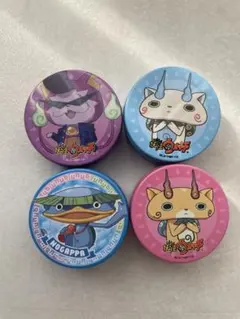 妖怪ウォッチ キャラクター缶 4個セット