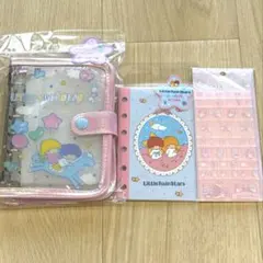 スピンズ　キキララ シールバインダー シール帳 リトルツインスターズ サンリオ