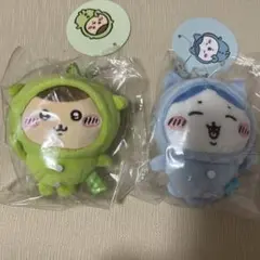 ちいかわ ハチワレ パジャマパーティーなぷちミニマスコット　2種セット