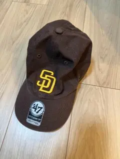 47 サンディエゴ・パドレス キャップ ブラウン