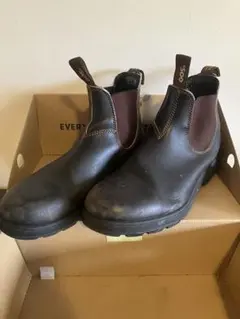 Blundstone サイドゴアブーツ ブラウン系黒　27.5cm