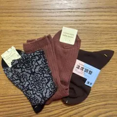 新品未使用⭐︎lulu-anna レース模様ソックス 22〜25cm セット