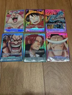 ワンピースカード 世界最強の戦士 ゴッドパック リーダーパラレル 8枚セット ワンピースカード 世界最強の戦士 リーダーパラレル6枚セット ゴット