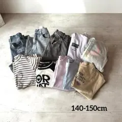 【春・秋服】〈中古〉子供服10点詰め合わせ★サイズ140-150★女の子