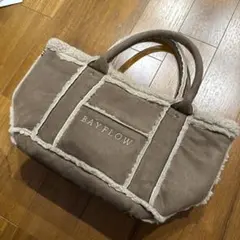 BAYFLOW ムートン トートバッグ モフモフ