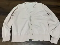 【EMMAJAMES】長袖カーディガン 金ボタン(M）キレイめ 上品 羽織り