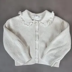 GAP フリル付きカーディガン 4years 105cm